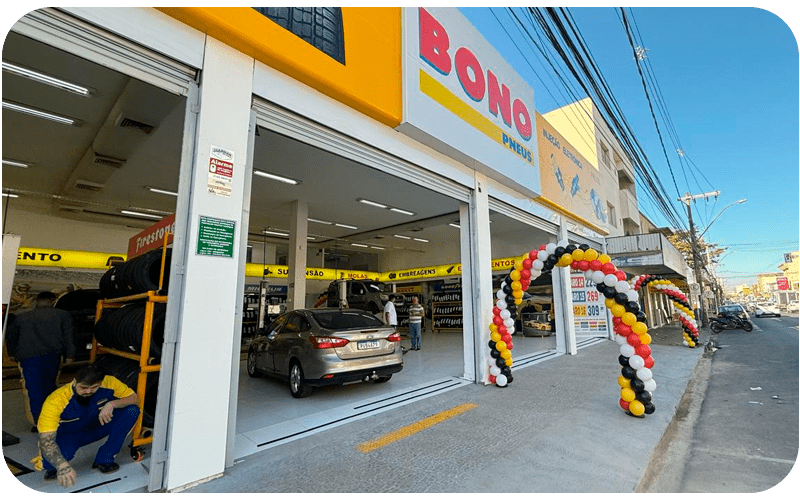 Bono Pneus Franquia: Oportunidade Real para Investidores no Setor Automotivo