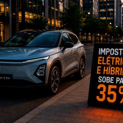 Imposto de Elétricos e Híbridos Sobe para 35%: Entenda o Impacto no Seu Bolso e na Manutenção