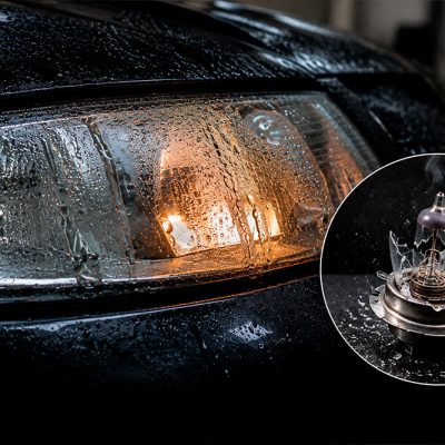 Água no Farol Pode Até Fazer a Lâmpada Explodir; Veja Causas e Como Evitar
