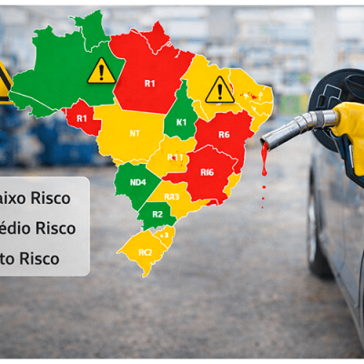 Alerta aos Motoristas: 28% do Combustível no Brasil é Irregular. Veja o Mapa de Risco e como proteger seu carro.