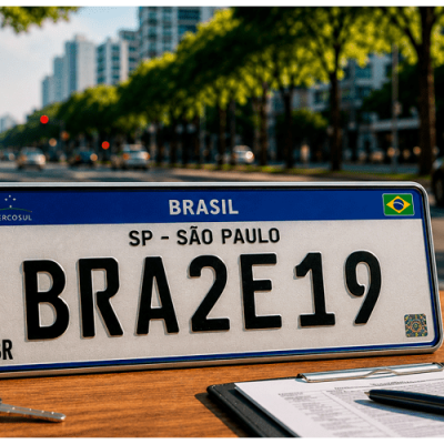 Placas com Estado e Município de volta? Comissão aprova projeto